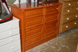 A large chest of drawers.