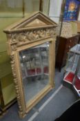 A good large classical style architectural design wall mirror.