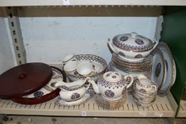 A modern Chinese dinner service.