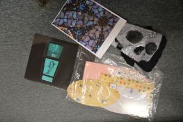 A collection of Damien Hirst ephemera.