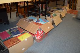 A quantity of books.