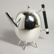A CHRISTOPHER DRESSER OVOID TEA POT