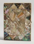 A VICTORIAN MOTHER OF PEARL PURSE