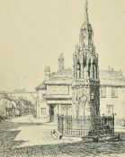 Hubert Williams (1905-1989) British, an ink drawing of Strand on the Green, 19