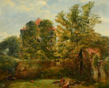 Alexander Fraser the younger (1828-1899) Scottish, 'The old mill at Musselburgh' oil on canvas,