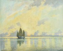 Robert E. Sterling Patterson (early 20th Century) British, South Java Sea, A traditional
