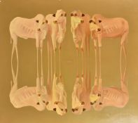 Peter Von Artens (1937-2003) Argentinian, 'Reflection', oil on canvas, inscribed and signed,