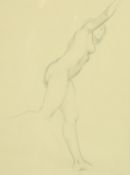 Henry Cotterill Deykin (1905-1989) British, Study of a naked lady, pencil, 11.25