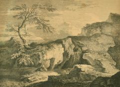 A group of four 18th Century engravings after paintings from the collections of several Notables,