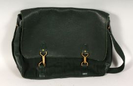 A LOUIS VUITTON, PARIS, FOLDING BAG with carrying handle. 17ins long x 13ins wide.