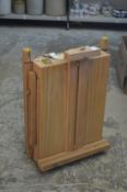 An artist's travelling paintbox / easel.