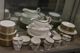 A Spode Tuscana ten-place dinner service.