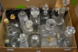 Various decanters etc.