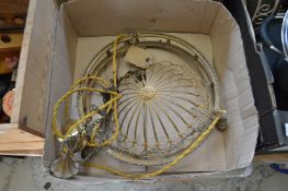 A decorative light fitting.