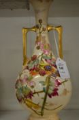 A bottle vase.