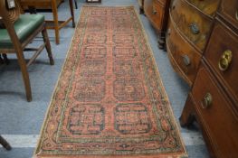 A Persian style runner.