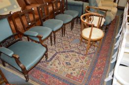 A large Persian carpet of unusual design (AF).