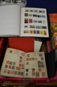 Stamp albums, First Day Covers etc.