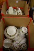 A quantity of Royal Worcester Bacchanal china.