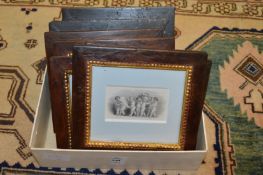 Finden, a group of miniature engravings depicting cherubs.