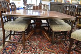 A 19th century mahogany tilt top breakfast table.