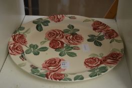 A large Emma Bridgewater plate.