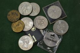 A bag of coins.