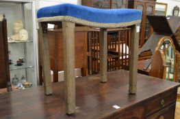 A George VI Coronation stool.