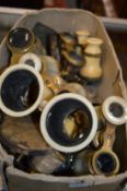 A quantity of opera glasses (AF).