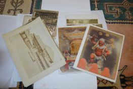 A quantity of Japanese photographic prints.