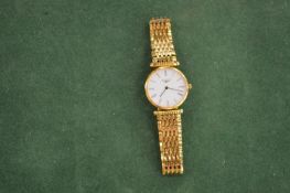 A ladies' wristwatch.