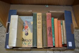 A box of books.