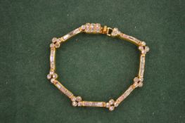 A decorative bracelet.