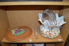 Decorative china, glass etc.