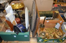 Household miscellaneous to include kitchen scales.