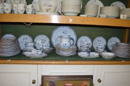 A large quantity of Swedish porcelain East Indies china.