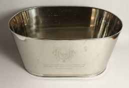 A LILY BOLLINGER WINE COOLER 25ins long, 12ins high.