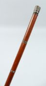A WALKING CANE with stanhope handle depicting Berlin 