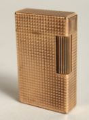 A DUPONT GILT LIGHTER. No. 8?31AV