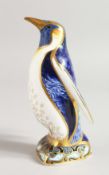 A ROYAL CROWN DERBY PAPERWEIGHT of an Emperor Penguin, dated 2006.