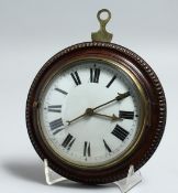 AN 18TH CENTURY SEDAN CLOCK in a matching case. No. 2354 4ins diameter.