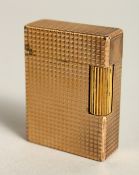 A DUPONT GILT LIGHTER. No. DN6458