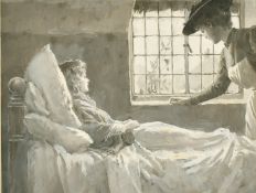 Percy Tarrant (1855-1934) British, 'The Pea Blossom', oil on board, 4.75