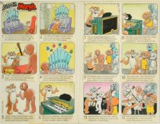 Bill Mevin (1922-2019) British, The Amazing Adventures of Morph, The organ, Morph Ltd 1983. A