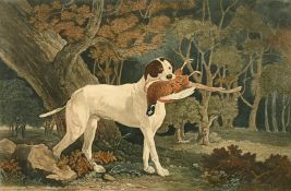 Charles Turner after Benjamin Marshall, hand coloured engraving, 'To Sir John Shelley Bart, this