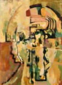 Roger Smith (1932-2004) British, An abstract, oil on board, 24.5