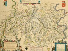 Willem Blaeu, 'Fossa Sanctae Mariae, quae et Eugeniana Dicitur vulgo de Nieuwe Grift', a hand-