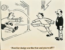 A small collection of cartoon artworks, from 2.5