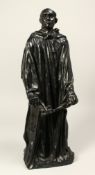 Auguste Rodin (1840-1917) French, Jean D'Aire, Burgher of Calais, Bronze, with impressed