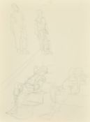 Stella Shawzin (b.1923) South Africa, a drawing and four prints, from 9